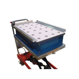 The ball transfer platform is lightweight.